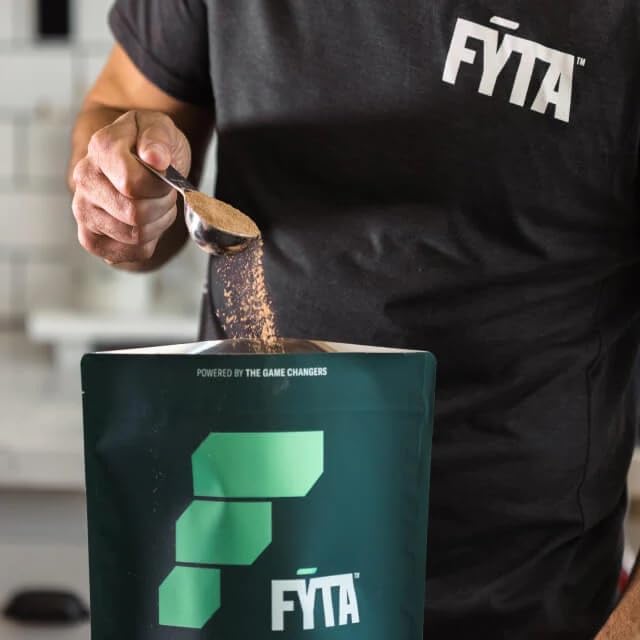FYTA - Vanilla Protein Powder Plant Based with Better Taste &amp Texture Than Whey Protein - Non-GMO &amp Dairy Free Protein Powder Vegan for Women &amp Men - Caramel Vanilla 630g