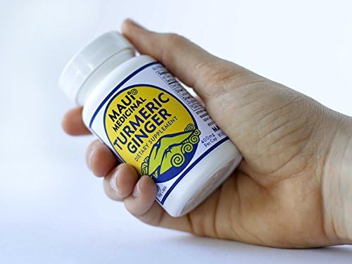 Turmeric Ginger 90 Veggie Capsules 400mg per Capsule (Organically Grown) USA