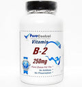 B-2 Vitamin 250mg // 100 Capsules // Pure // by PureControl Supplements