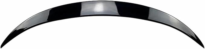 Car Rear Trunk Spoiler Wing Carbon Fiber Look Rear Trunk Spoiler Compatible for Benz CLA CLA200 CLA260 2013-2019(Gloss Black)