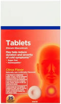 SEDLAV Fast Dissolve Zinc with Vitamin C Chewable Tablets Orange 150 Count Sticker