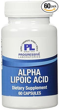 Progressive Labs Alpha Lipoic Acid Supplement 60 Count by Progressive Labs