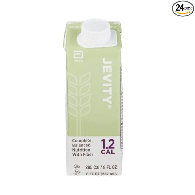 Jevity 1.2 Cal High Protein w/Fiber Insti 8oz. [Case of 24]L8