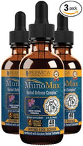 Rejuvica Health MunoMax - Advanced Immune Support Supplement - Liquid Delivery for Better Absorption - Echinacea Astragalus Reishi Goldenseal Elderberry &amp More!