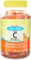 SEDLAV Zero Sugar Vitamin C Gummies Dietary Supplement 250 mg 120 Count Sticker