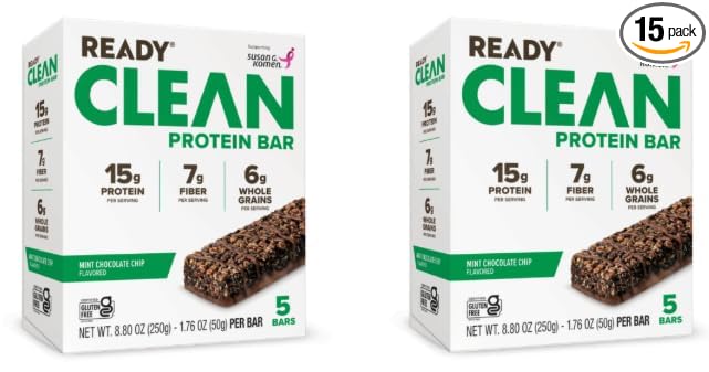 Ready Clean Protein Bars Variety pack (Mint Chocolate 2 pack)