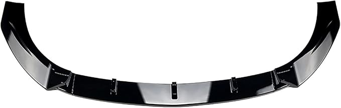 Compatible with Mercedes-Benz CLA-Class C118 CLA45 AMG 2020+ Front Bumper Spoiler Lip Car Lower Body Kit SplitterGloss Black