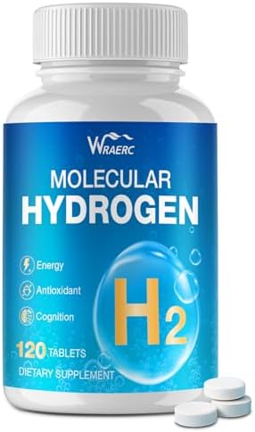 Hydrogen Tablets for Drinking Water - H2 Molecular Tabs with Magnesium for Instant A014