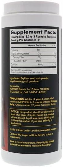 Instant Dietary Fiber Supplement 10.6 oz (Pack of 12)