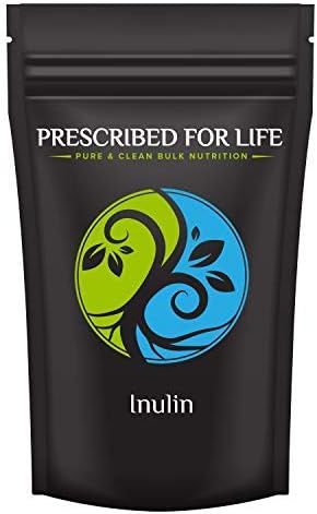 Prescribed For Life Inulin Powder | Prebiotics for Digestive Health | Gluten Free Vegan Non-GMO | Jerusalem Artichoke Supplement | Fructo Oligosaccharide FOS Powder (25 kg / 55 lb)