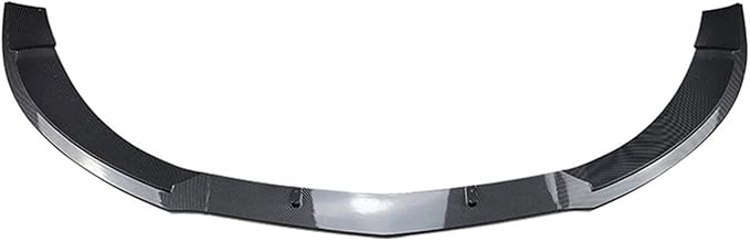 Bumper Lip Spoiler Splitter Diffuser Compatible for Mercedes Benz CLA X117 C117 3-Piece Maxton Style CLA220 CLA45 AMG 2013-2016 (Color : Carbon Look)