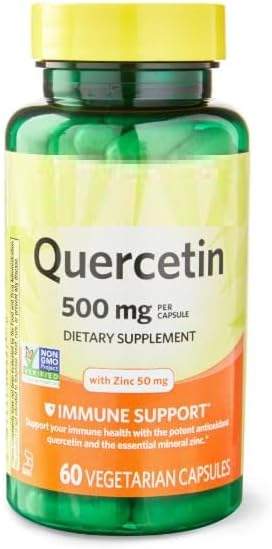 SEDLAV Quercetin 500 mg with Zinc 60 Capsules – Daily Health Support