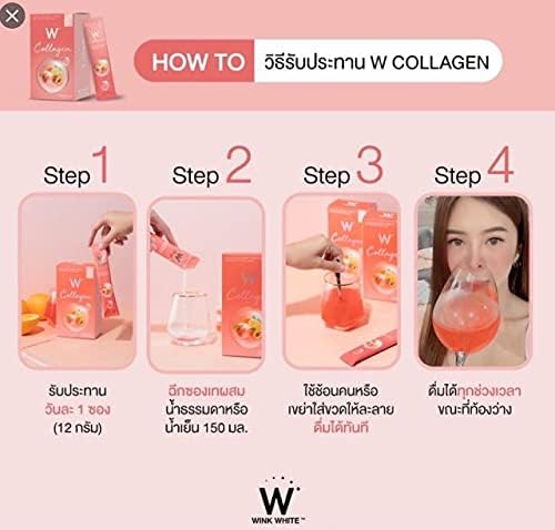 Wink White W Collagen Pure 1Box x 7sachets