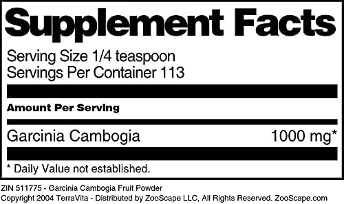 Garcinia Cambogia Fruit Powder (4 oz ZIN: 511775) - 3 Pack