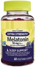 SEDLAV Melatonin Gummies 10mg – Natural Blueberry Flavor 60 Count Non-GMO Sleep Support Supplement