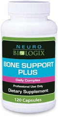 Neurobiologix Bone Support Plus Calcium Magnesium Vitamin D3 K2 and Boron Calcium Supplements for Women &amp Men Supports Bone Strength &amp Mineral Absorption Gluten Free 120 Vegetarian Caps