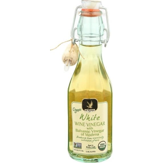 De Nigris White Balsamic Vinegar Costolata Organic 8.5 oz (Pack of 6)