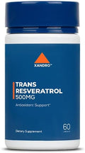 Trans Resveratrol 500 mg 60 Capsules Lab | Antioxidant Support | 60 Vegan Capsules
