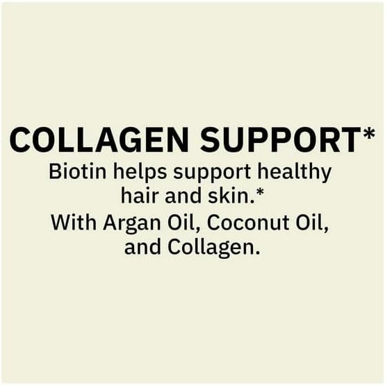 H4U Spring Valley Extra Strength Hair Skin &amp Nails Collagen Support Softgels 5000 mcg Biotin 120 Count