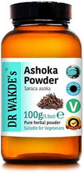 DR WAKDE's Organic Ashwagandha Powder (Indian Ginseng | Withania somnifera) - 100g (3.5oz) | Pure Raw &amp Dried Powder | Ayurvedic Herb | Vegan | Nothing Added Nothing Removed | Same Day Dispatch