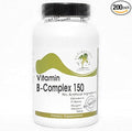 B - Complex 150 Vitamin ~ 200 Capsules - No Additives