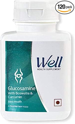 MODICARE Well GLUCOSAMINE with BOSWELLIA &amp Curcumin (120 Tablets)