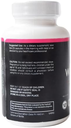 Stellar Labs Low FODMAP Vegan Women's Ultra Multi-Vitamin | Easy to Digest Daily Multivitamin Without Iron | Low Energy Supplement Female Support | Easy to Swallow Veggie Capsules | 60 Count