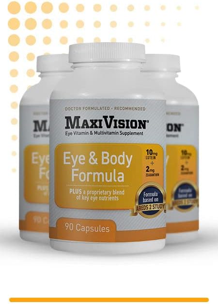 Lunovus MaxiVision Eye &amp Body Formula 90 Capsules