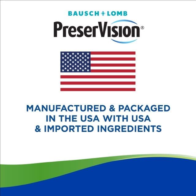 PreserVision AREDS 2 + Multivitamin #1 Eye Doctor Recommended Brand 2-in-1 Eye Vitamin with Lutein Zeaxanthin Zinc and Vitamin C D &amp E 80 Softgels