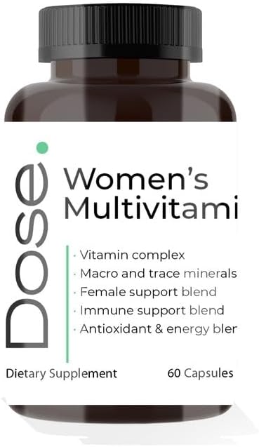 DOSE Women's Multivitamin Supplement 60 Capsules