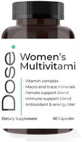 DOSE Women's Multivitamin Supplement 60 Capsules