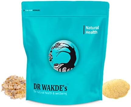 DR WAKDE'S Boswellia Powder (Salai Guggul | Shallaki) - 500g (1.1lb) | Pure Raw &amp Dried Powder | Natural Aroma and Freshness | Fine Powder | Vegan | Premium Grade | Nothing Added Nothing Removed