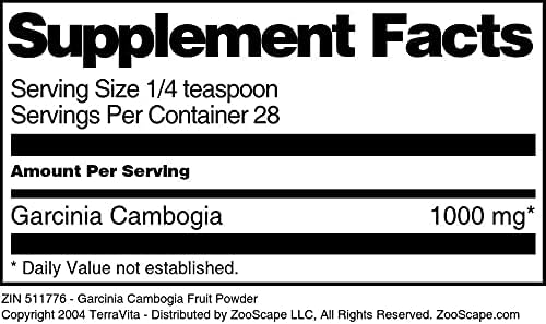 Terravita Garcinia Cambogia Fruit Powder (1 oz ZIN: 511776) - 3 Pack