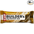 Clif Builder's Protein Bar Chocolate Peanut Butter (Pack of 36)