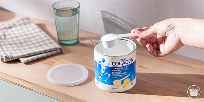 Collagen Powder Promotes Hair Nail Skin Bone and Joint Health Lemon 8.8 Ounce