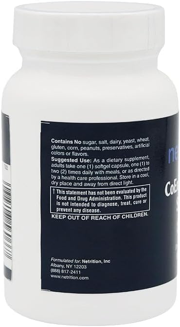 Netrition 200mg CoEnzyme Q10 60 Softgels