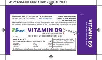 Vitamin B-9 Vitamin B Vitamin B Complex Vitamin Multivitamin Antioxidants Spray Supplements Vitamins in Spray Vitamins