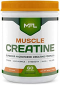 MFL Muscle Creatine | 3 Forms of Micronized Creatine | 10g | 0 Sugar | Sweetened with Stevia | All-Natural | 60 Servings (Natural)