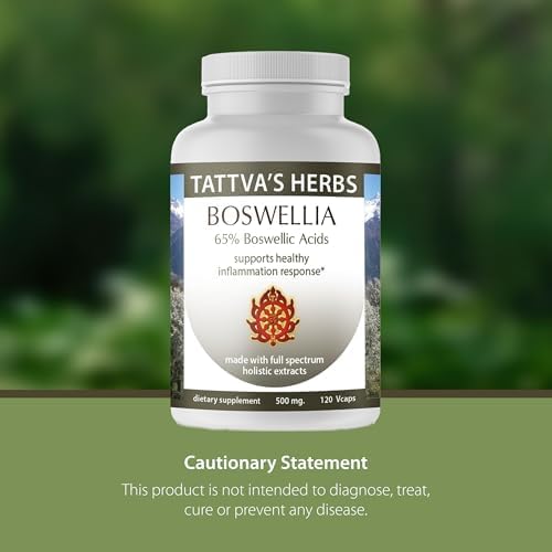 Tattva's Herbs Boswellia Serrata 500mg – Joint Support Supplement for Men &amp Women Supercritical CO2 Extract 240 Veggie Capsules (2-Pack) - 25 Years of Premium Service