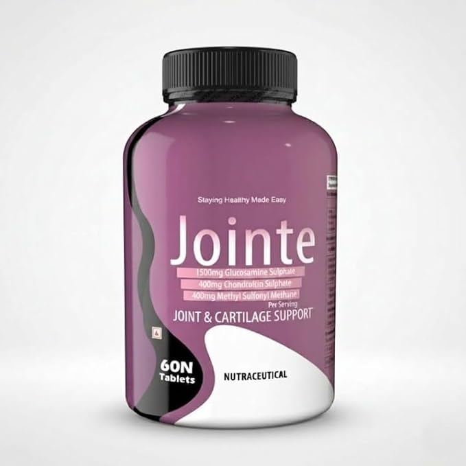 Jointe Maximum Strength- 1500mg Glucosamine 400mg Chondroitin &amp 400mg MSM per Serving 60 Tablets