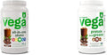 Vega Organic All-in-One Vegan Protein Powder Chocolate &amp Protein and Greens Protein Powder Chocolate