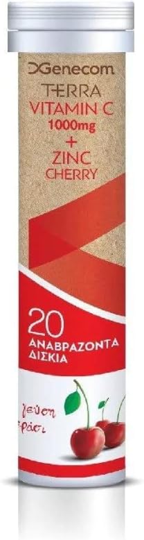 Terra Vitamin C + ZINC Cherry