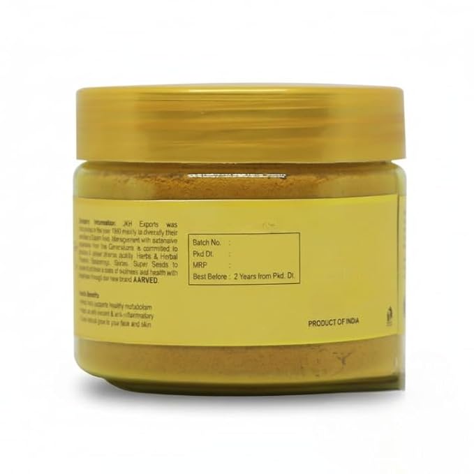 Amba Haldi Powder (Curcuma Amada/Mango Ginger) Pure Organic &amp Natural Amba Haldi Powder (Jungli Haldi Turmeric) -200 gm