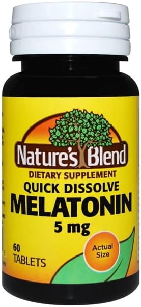 Melatonin 5 mg Sublingual Tablets 60 CT (PACK OF 2)