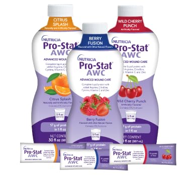 Pro-Stat Advanced Wound Care (AWC) Concentrated Liquid Protein Medical Food - Berry Fusion Flavor 30 Fl Oz bottle