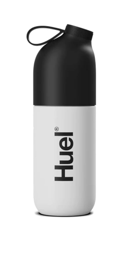 Huel Black Edition Bundle | Chocolate 40g Vegan Protein Powder + Shaker Bottle | Nutritionally Complete Meal | 27 Vitamins and Minerals Gluten Free | Lockable Lid to Avoid Spills | BPA Free