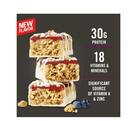 Mat-rx Big 100 Colossal Protein Bars Blueberry Cobbler Meal Replacement Bars 14.10 oz