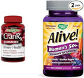 Nature's Way Alive CranRx Gummy 60's Alive Women's 50+ Gummy Vitamin 60'S Bundle