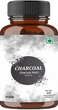 Charcoal Veg Caps. 500mg - 60 Veg Cap | for Men and Women