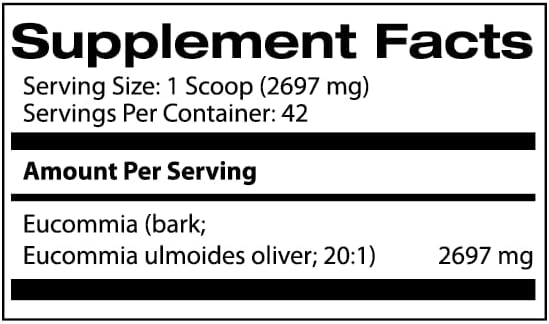 Samsara Herbs Eucommia Extract Powder - 20:1 Concentrated Extract (4oz/114g)